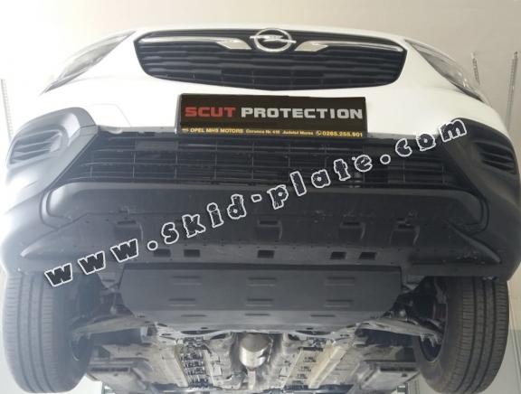 Steel skid plate for Fiat Doblo
