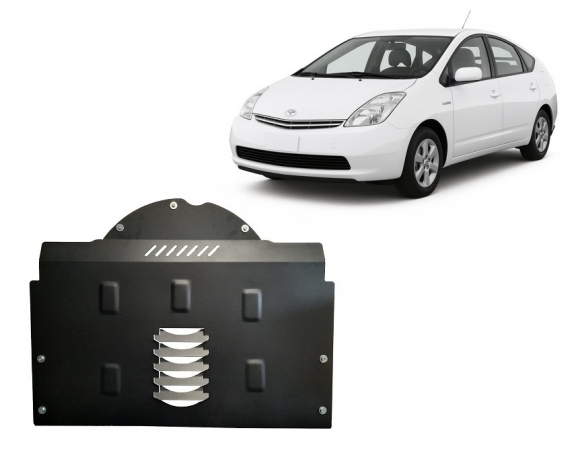 Steel catalytic converter plate/cat lock for Toyota Prius