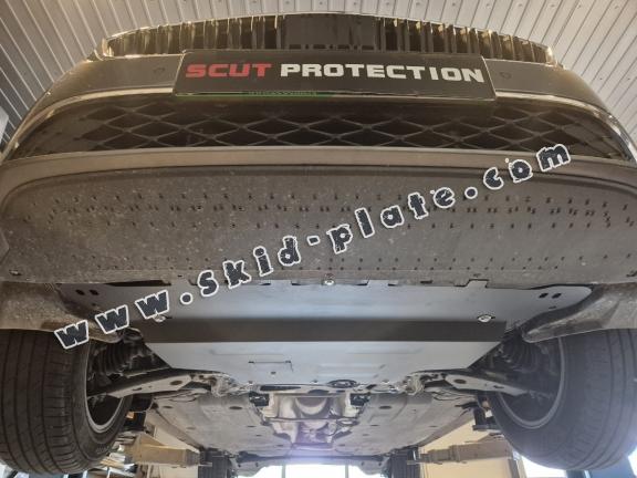 Steel skid plate for Ford Transit Connect- automatic gearbox