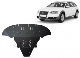 Steel skid plate for Audi A6 Allroad 2 - avec latéraux
