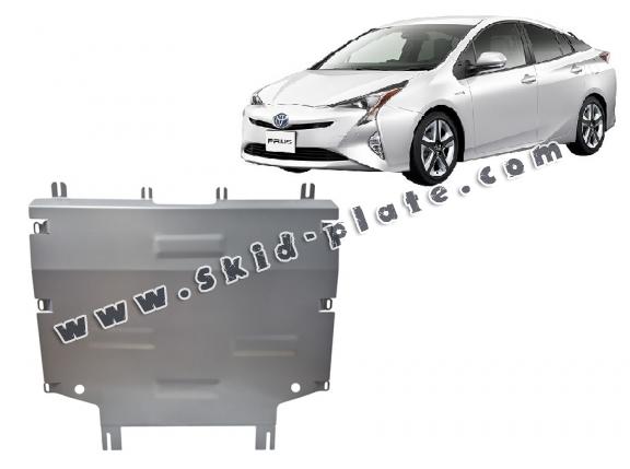 Aluminum skid plate for Toyota Prius