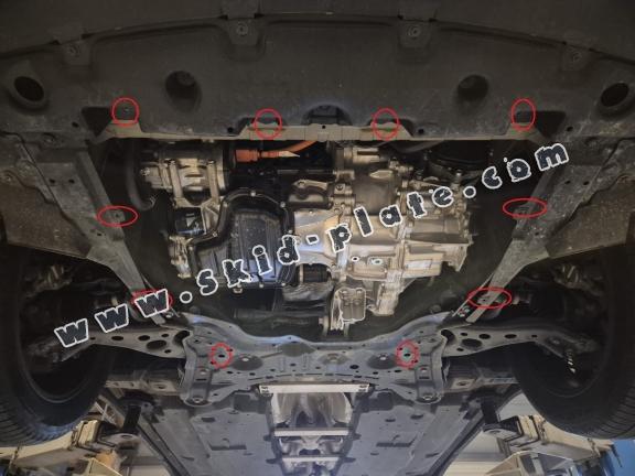 Steel skid plate for Toyota C-HR