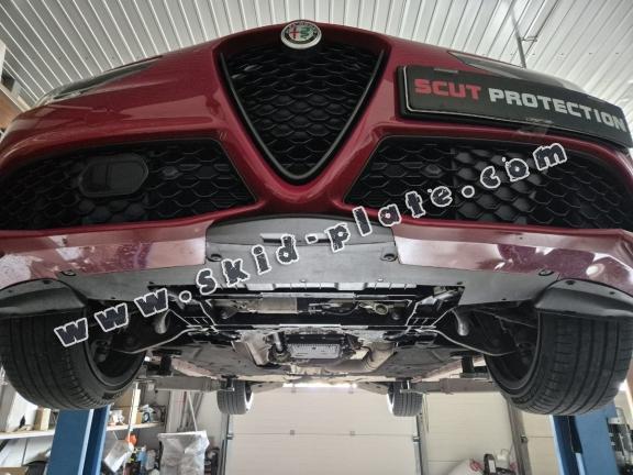 Steel skid plate for Alfa Romeo Giulia