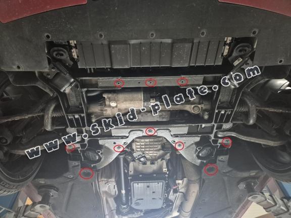 Steel skid plate for Alfa Romeo Giulia