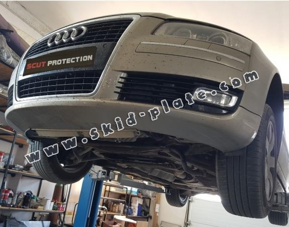 Steel skid plate for Audi A8