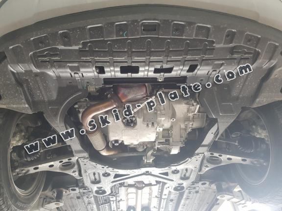 Steel skid plate for the protection of the engine and the gearbox for Chevrolet Trax