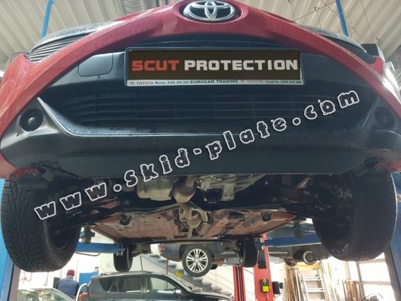 Steel skid plate for Citroen C1