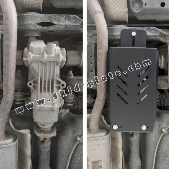 Steel diferential skid plate for Dacia Duster 4x4