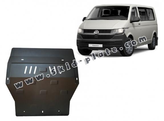 Steel skid plate for Volkswagen Transporter T6.1