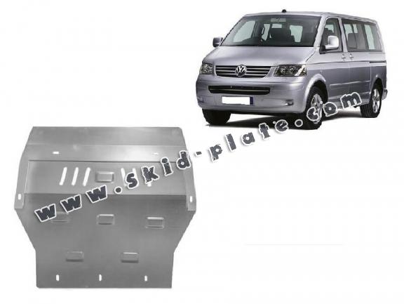 Galvanized steel skid plate for Volkswagen Transporter T5 Caravelle