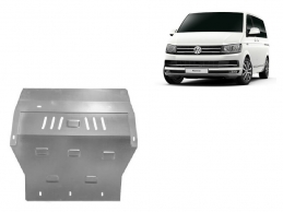 Aluminum skid plate for Volkswagen Transporter T6 Caravelle