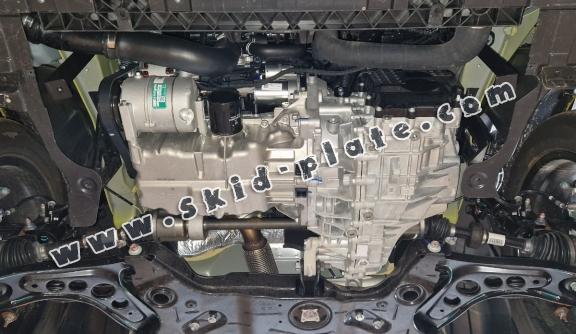 Aluminum skid plate for BAIC Beijing X75