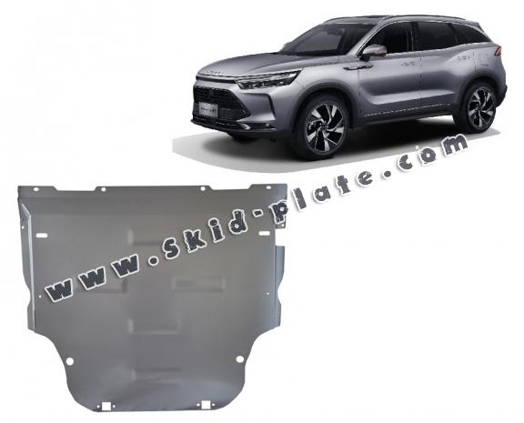 Aluminum skid plate for BAIC Beijing X75