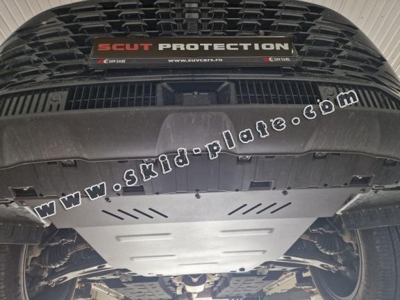 Aluminum skid plate for BAIC Beijing X75