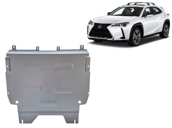 Aluminum skid plate for Lexus UX