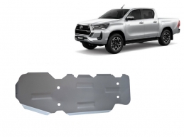 Aluminum fuel tank skid plate  for Toyota Hilux Invincible