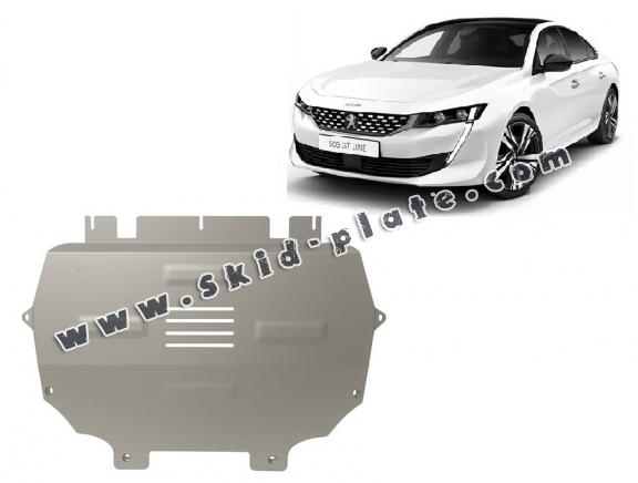 Aluminium skid plate for Peugeot 508