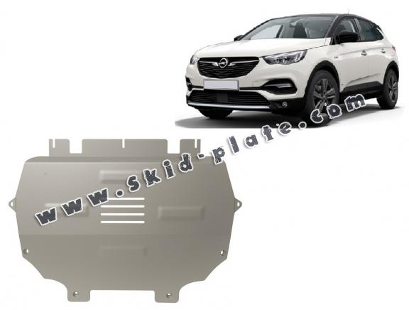 Aluminium skid plate for Opel Grandland X