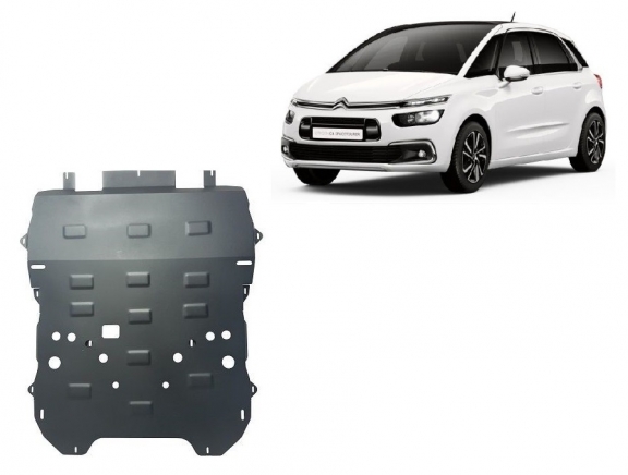 Steel skid plate for Citroen Grand C4 SpaceTourer