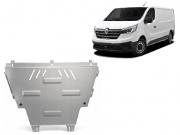 Aluminium skid plate for Renault Trafic
