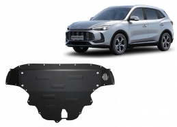 Steel skid plate for MG ZS