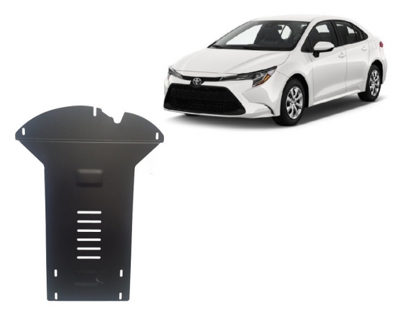 Steel catalytic converter plate/cat lock for Toyota Corolla