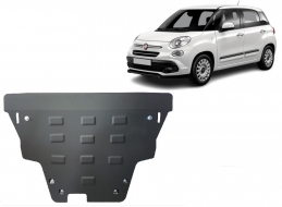 Steel skid plate for Fiat 500 L