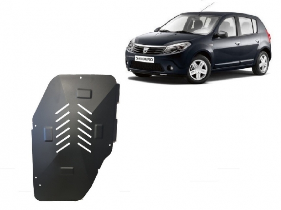 Steel fuel tank skid plate  for Dacia Sandero