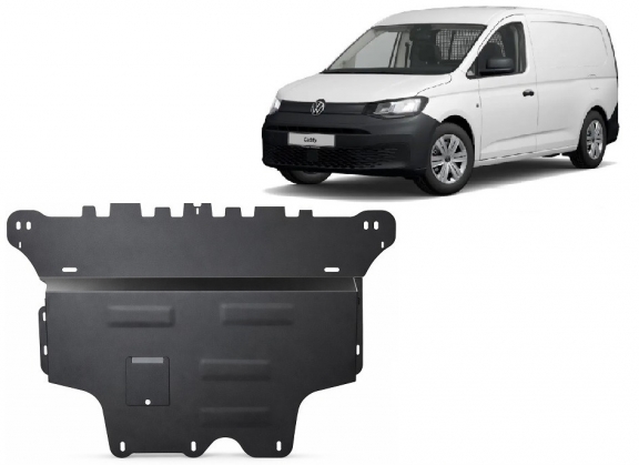 Steel skid plate for VW Caddy - automatic gearbox