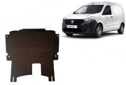 Steel skid plate for Dacia Dokker