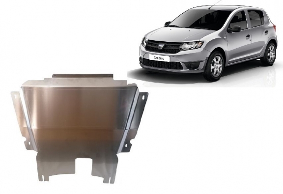 Aluminum skid plate for DACIA  SANDERO 2