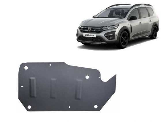 Steel fuel tank skid plate  for Dacia Jogger