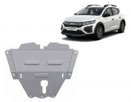 Aluminum skid plate for Dacia Sandero Stepway