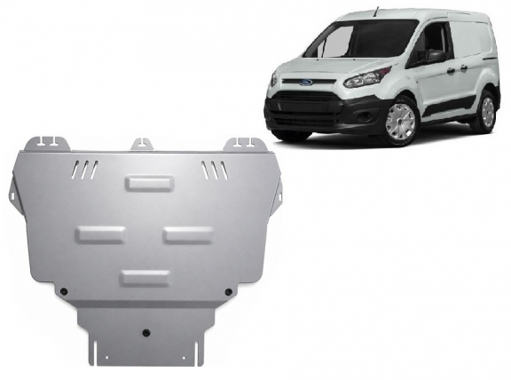 Aluminium skid plate for Ford Transit Connect