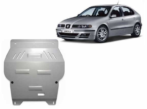 Aluminum skid plate for Seat Leon