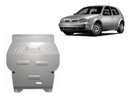 Aluminum skid plate for Volkswagen Golf
