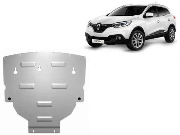 Aluminium skid plate for Renault Kadjar
