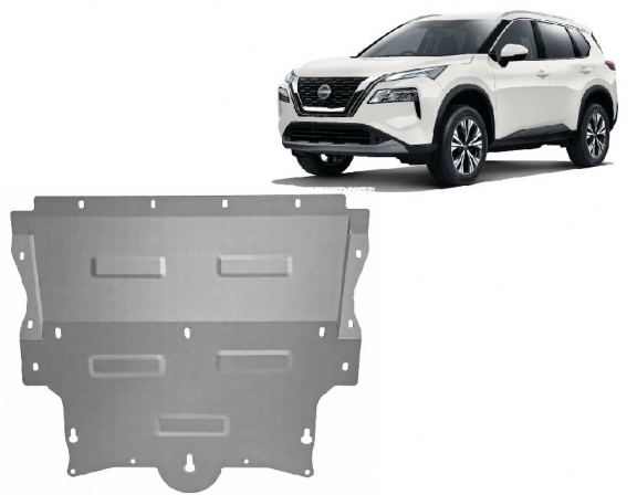 Aluminium skid plate for Nissan X-Trail T33