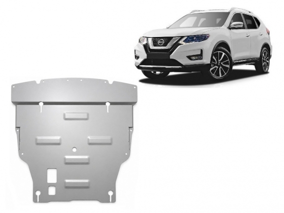 Aluminium skid plate for Nissan X-Trail T32