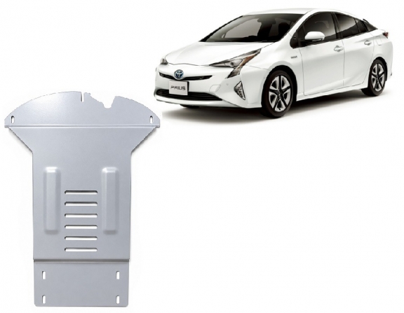 Aluminum catalytic converter plate/cat lock for Toyota Prius