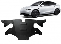 Rear electric motor skid plate for Tesla Model Y AWD
