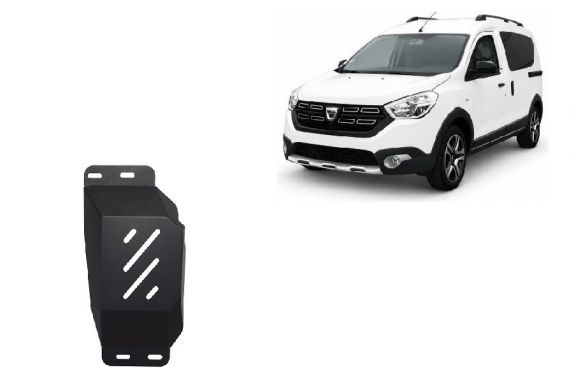 Steel skid plate for Stop&Go system, EGR  Dacia Dokker Stepway