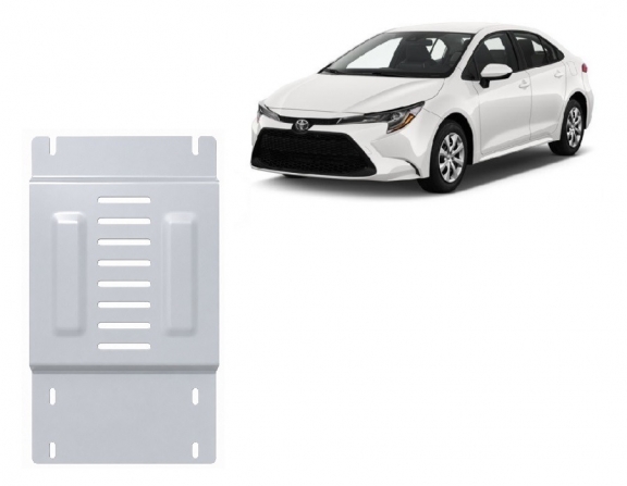 Aluminum catalytic converter plate/cat lock for Toyota Corolla