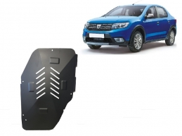 Steel fuel tank skid plate  for Dacia Logan Stepway