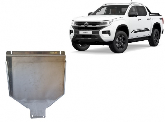 Aluminum gearbox skid plate for Volkswagen Amarok