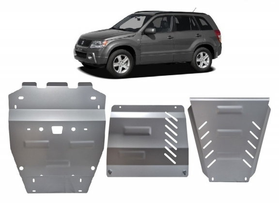 Aluminium skid plate for Suzuki Grand Vitara - promotional package