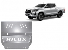 Aluminum radiator skid plate for Toyota Hilux Invincible