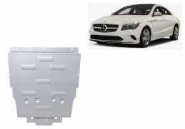 Aluminum skid plate for Mercedes CLA