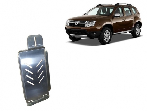 Aluminum diferential skid plate for Dacia Duster 4x4