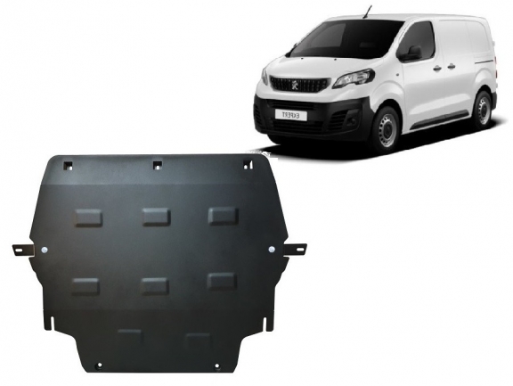 Steel skid plate for  Peugeot Expert